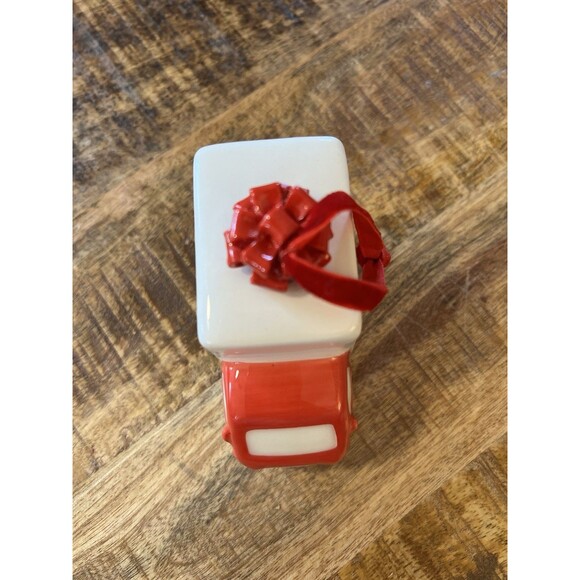 Target Wondershop 2024 Ceramic Bullseye Truck Christmas Ornament - Picture 6 of 7